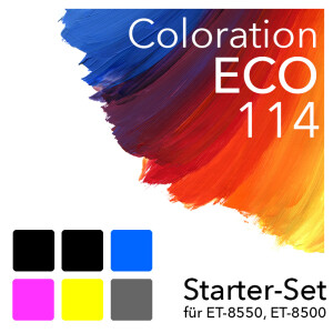Starter-Set Coloration ECO (Dye) ET-8550, ET-8500