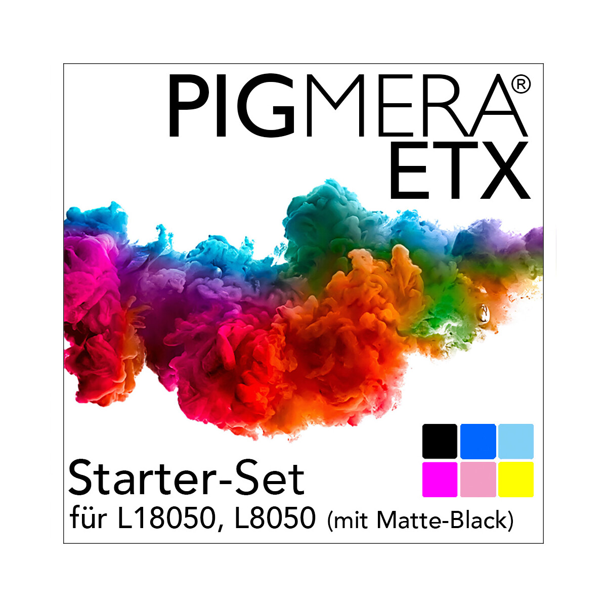 Pigmera ETX (Pigment) Starter-Set L18050, L8050 mit...