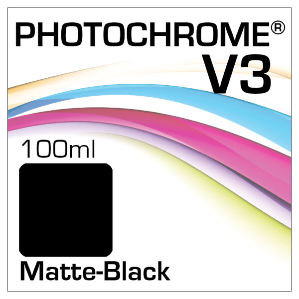 Lyson Photochrome V3 Tinte Flasche 100ml Matte-Black (Aberkauf)