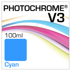 Lyson Photochrome V3 Tinte Flasche 100ml Cyan (Aberkauf)