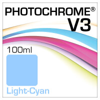 Lyson Photochrome V3 Tinte Flasche 100ml Light-Cyan (EOL)
