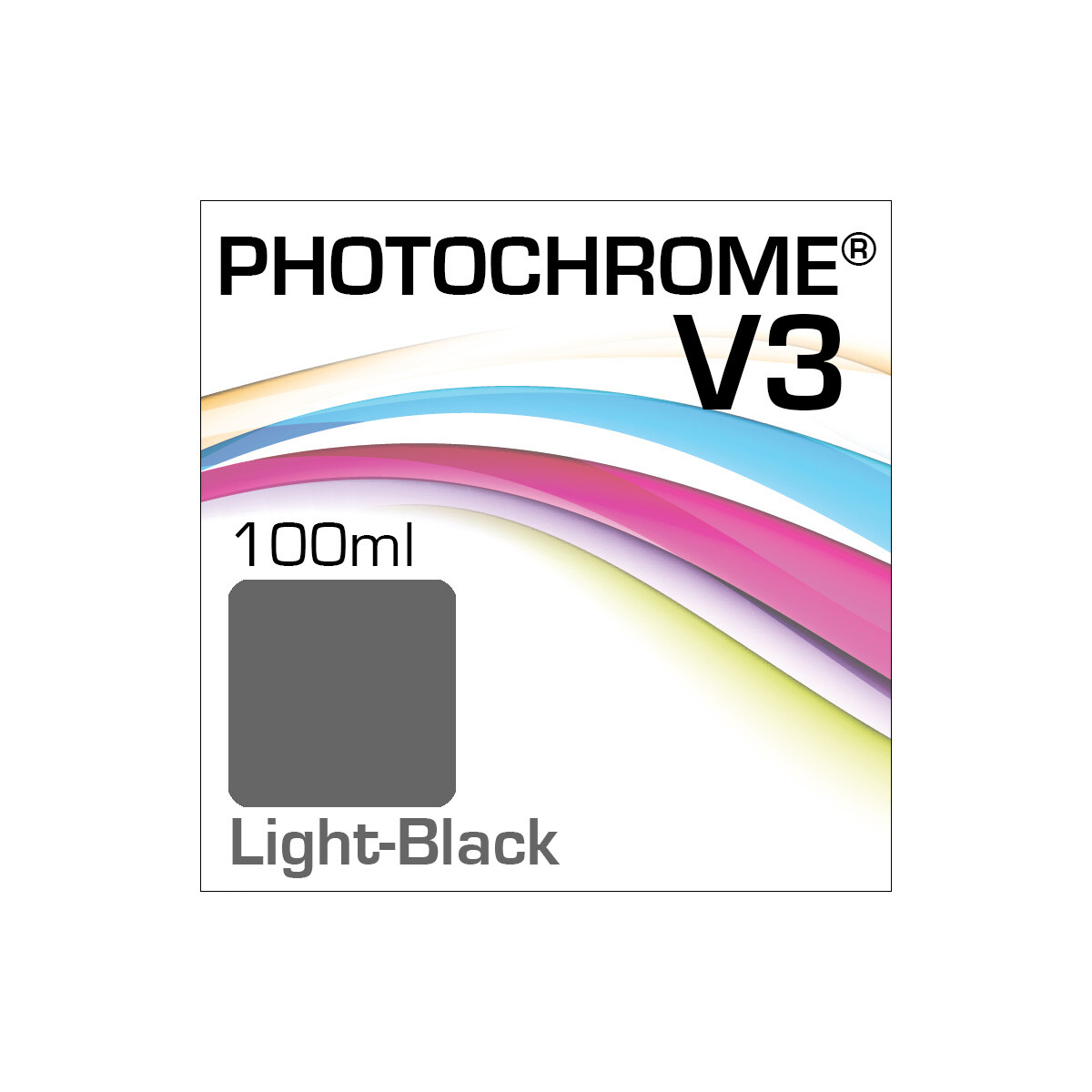 Lyson Photochrome V3 Tinte Flasche 100ml Light-Black (EOL)