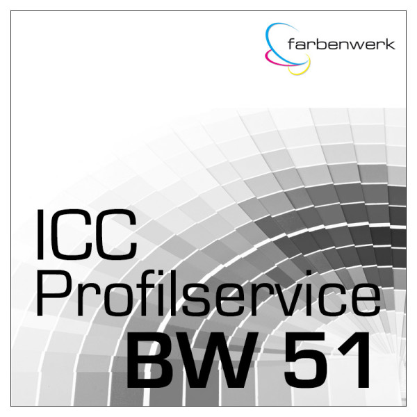 ICC Profilerstellung 51 f&uuml;r Carbonprint / Carbotone