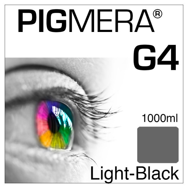 farbenwerk Pigmera G4 Flasche Light-Black 1000ml