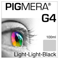 farbenwerk Pigmera G4 Flasche Light-Light-Black 100ml