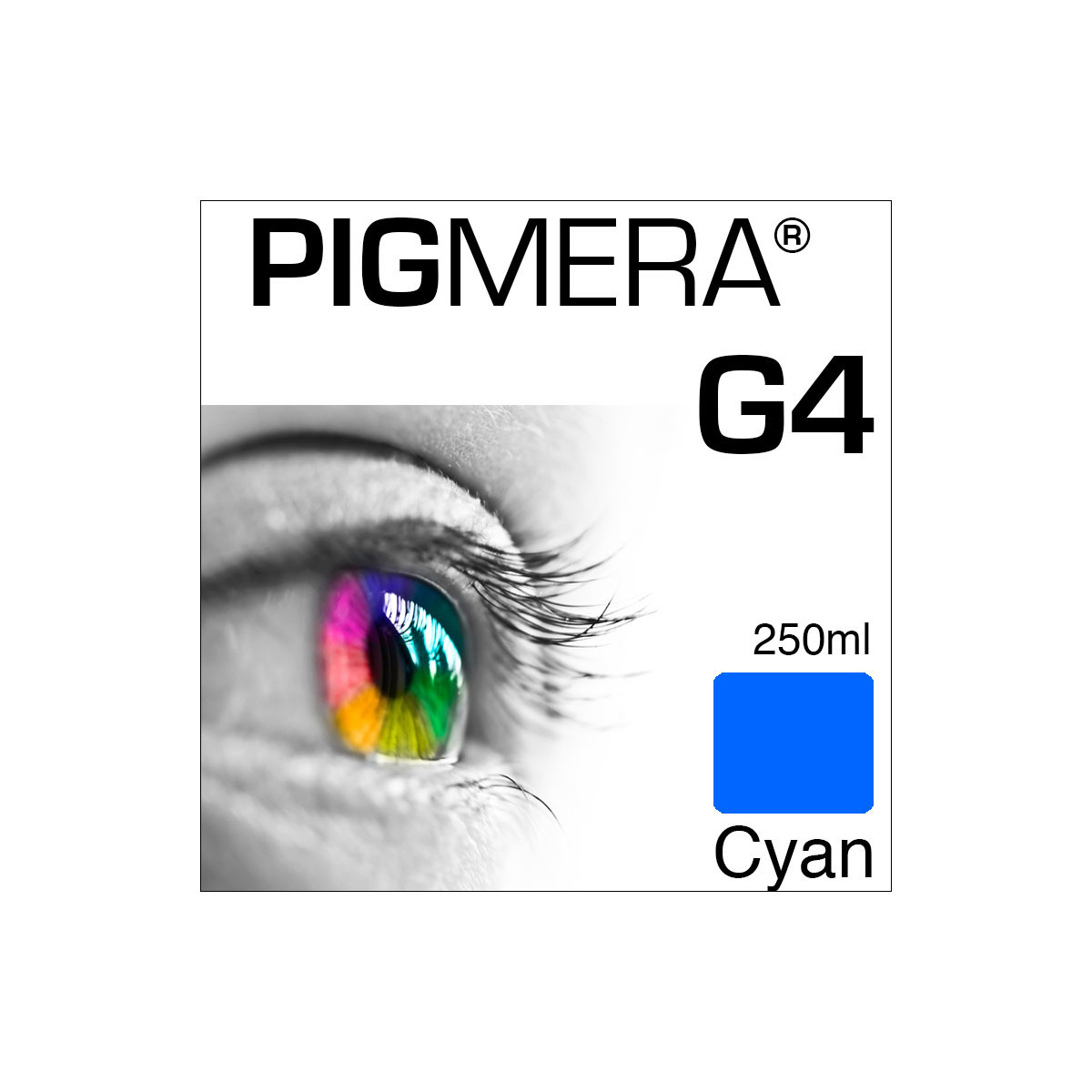 farbenwerk Pigmera G4 Flasche Cyan 250ml