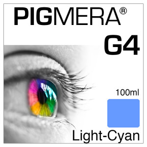 farbenwerk Pigmera G4 Flasche Light-Cyan 100ml