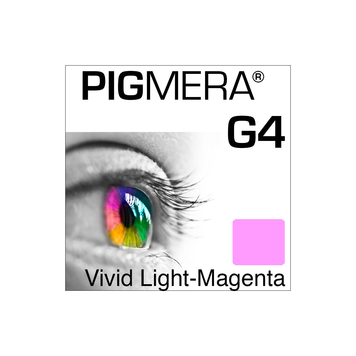 farbenwerk Pigmera G4 Flasche Vivid Light-Magenta