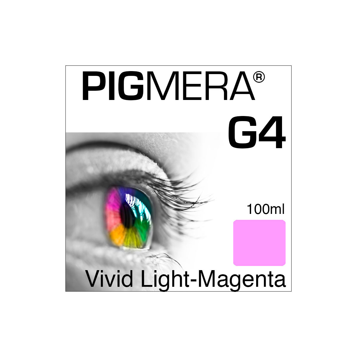 farbenwerk Pigmera G4 Flasche Vivid Light-Magenta 100ml