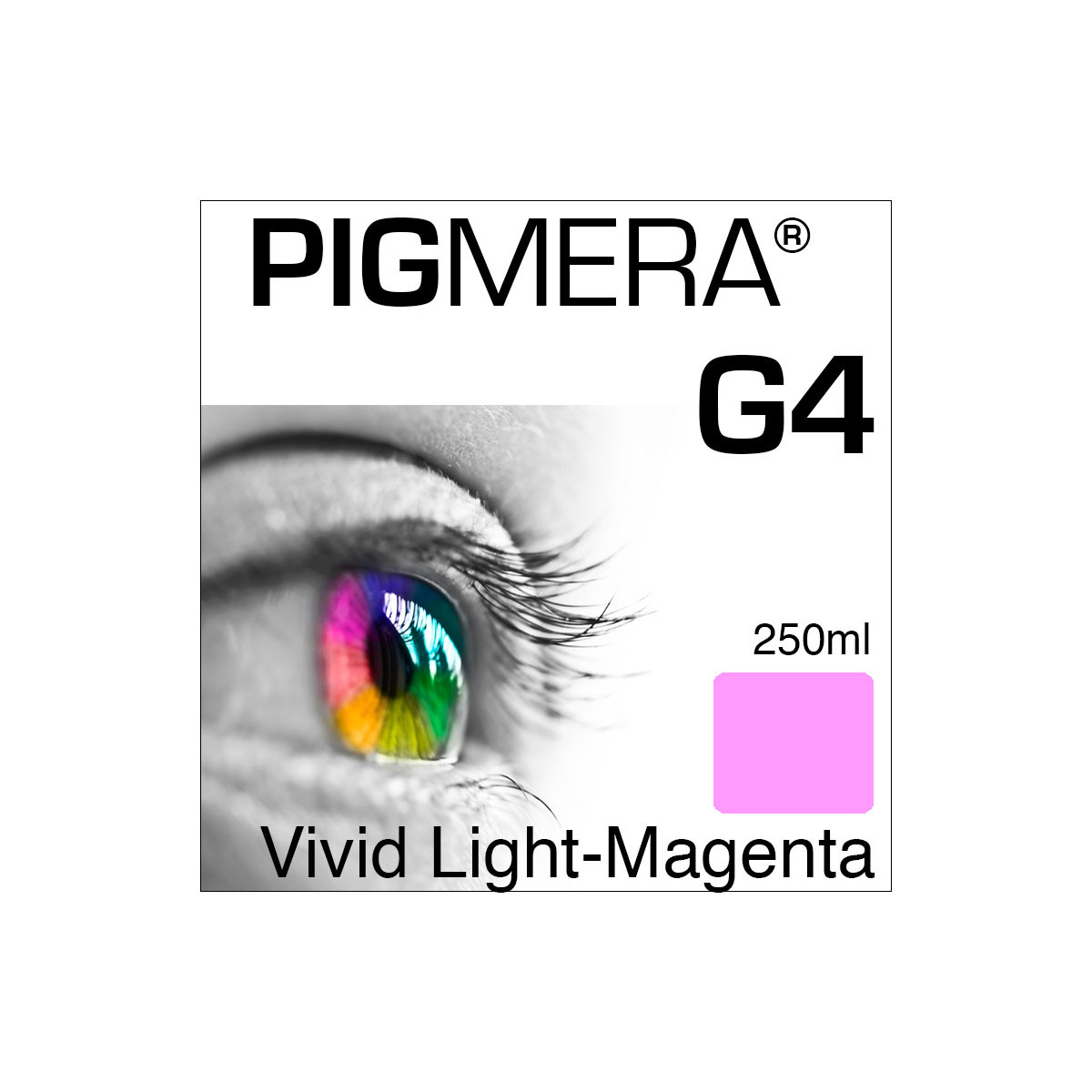 farbenwerk Pigmera G4 Flasche Vivid Light-Magenta 250ml
