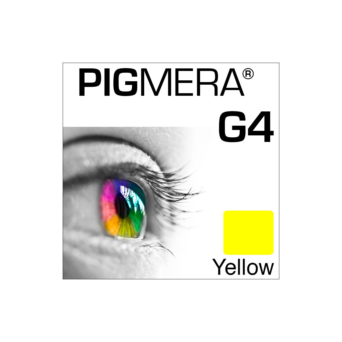 farbenwerk Pigmera G4 Flasche Yellow