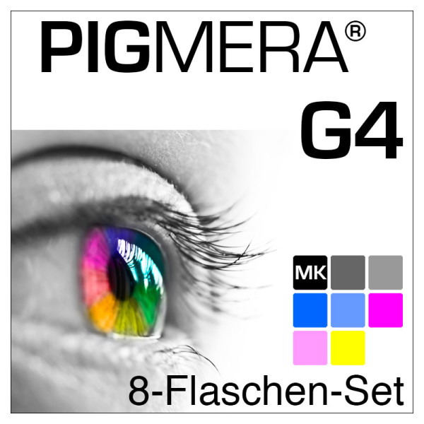 farbenwerk Pigmera G4 8-Bottle-Set with MK