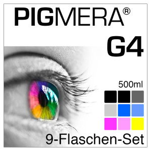 farbenwerk Pigmera G4 9-Flaschen-Set 500ml