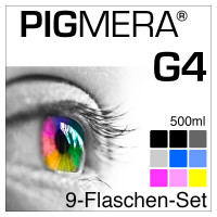 farbenwerk Pigmera G4 9-Bottle-Set 500ml