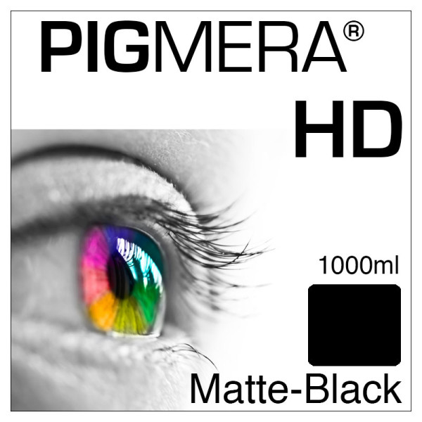 farbenwerk Pigmera HD Flasche Matte-Black 1000ml