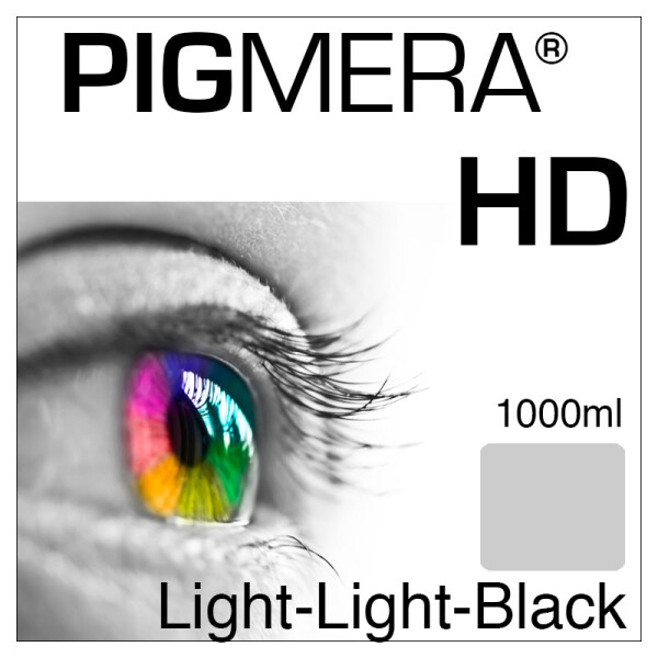 farbenwerk Pigmera HD Flasche Light-Light-Black 1000ml