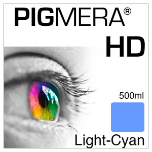 farbenwerk Pigmera HD Flasche Light-Cyan 500ml