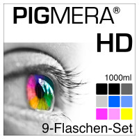 farbenwerk Pigmera HD 9-Bottle-Set 1000ml