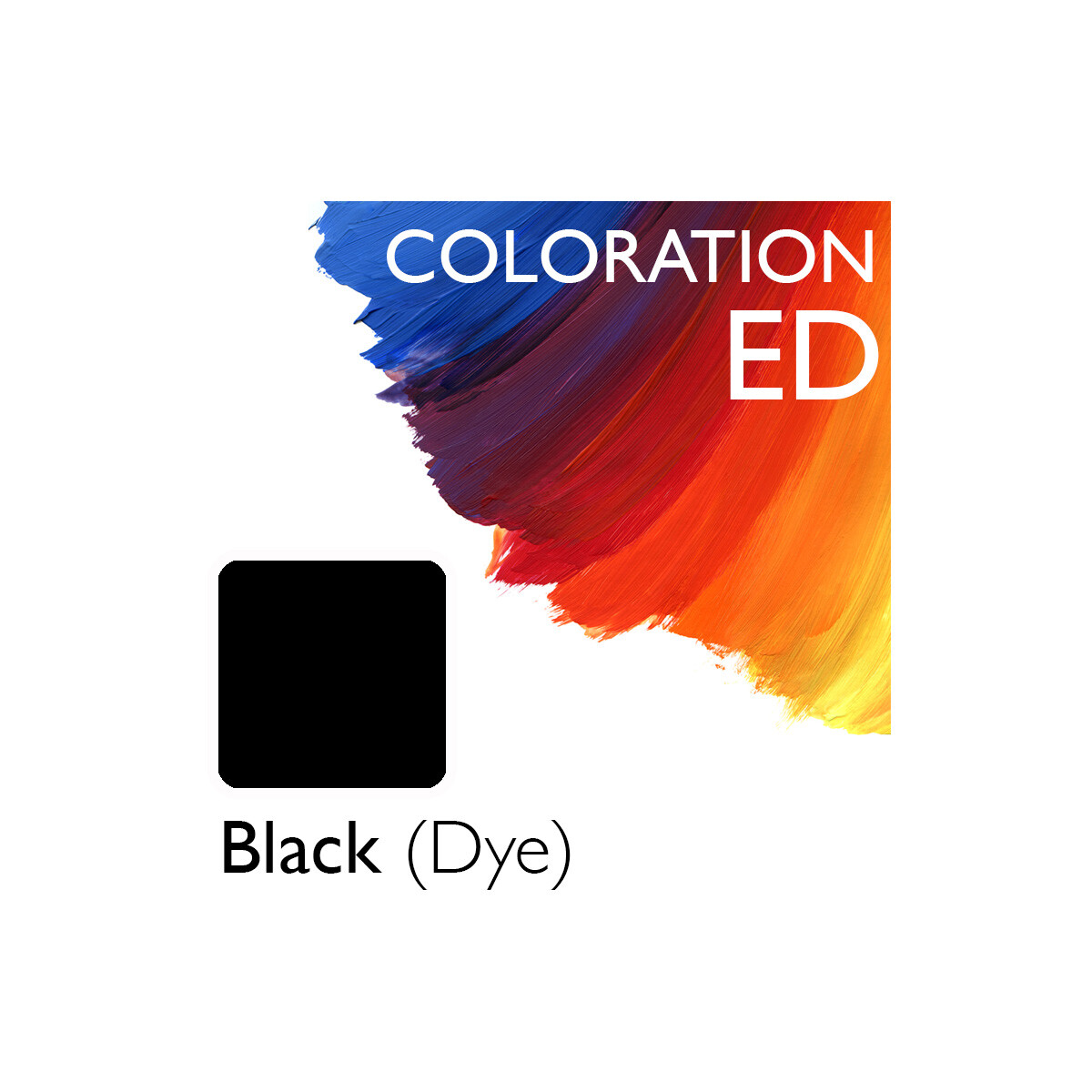 Coloration ED Flasche Black