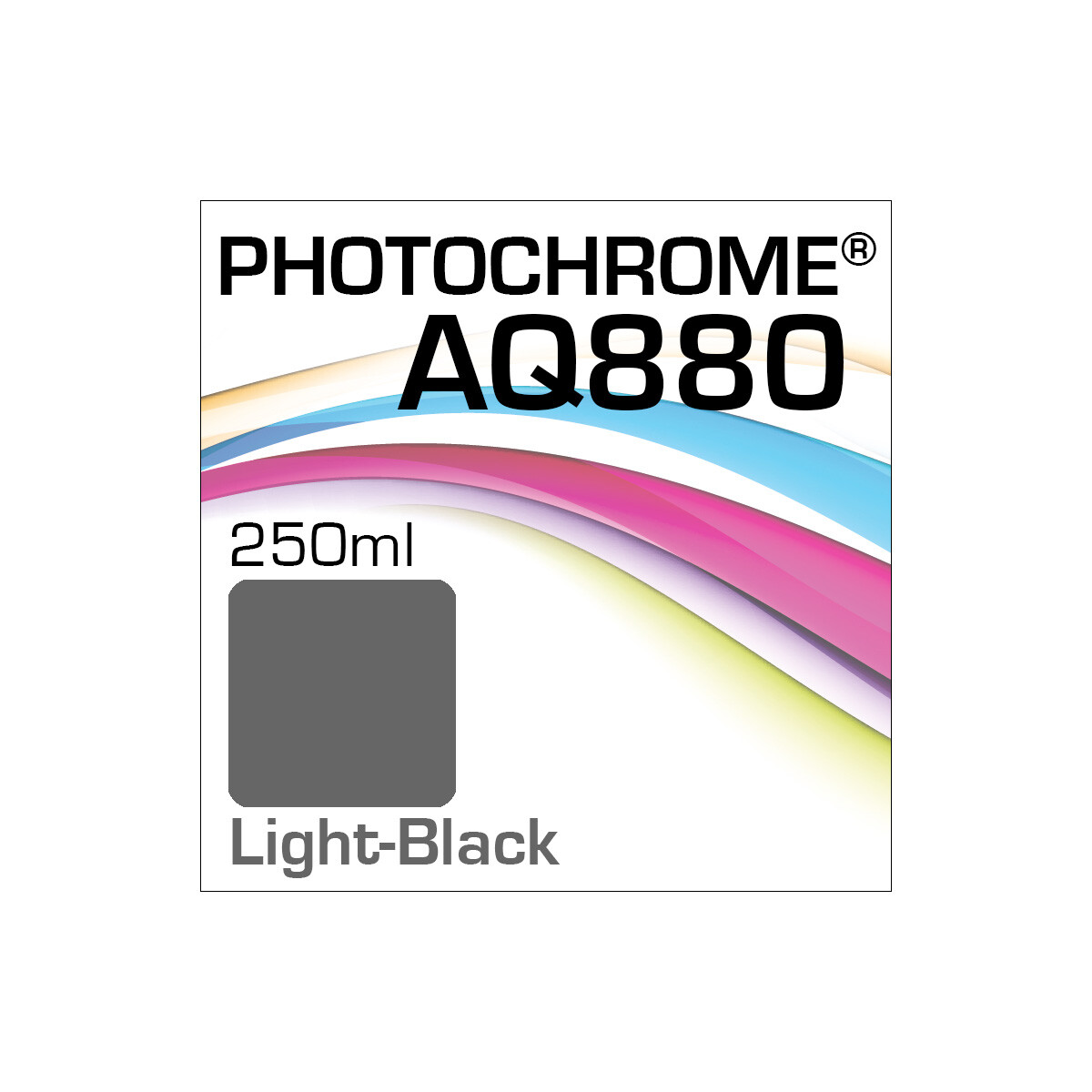 Lyson Photochrome AQ880 Bottle Light-Black 250ml (EOL)