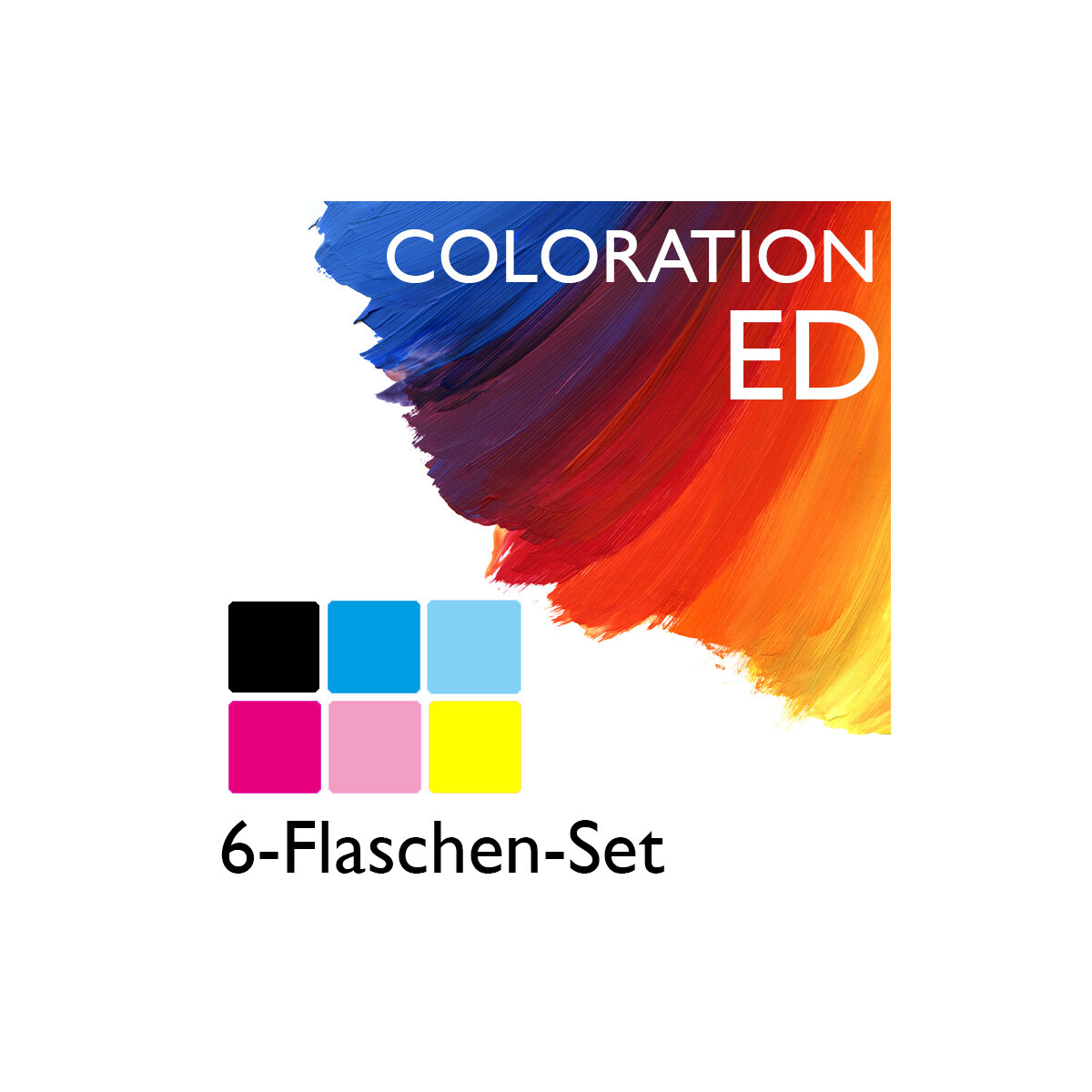 Coloration ED 6-Flaschen Set 100ml