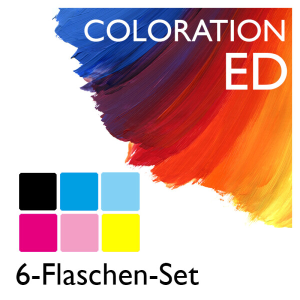 Coloration ED 6-Flaschen Set