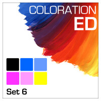 Coloration ED 6-Flaschen Set 100ml