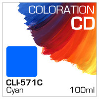 Coloration CD Flasche 100ml CLI-571C Cyan