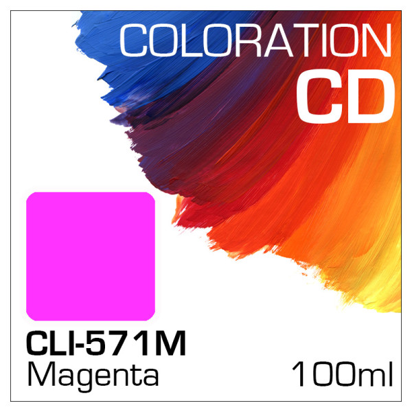 Coloration CD Flasche 100ml CLI-571M Magenta