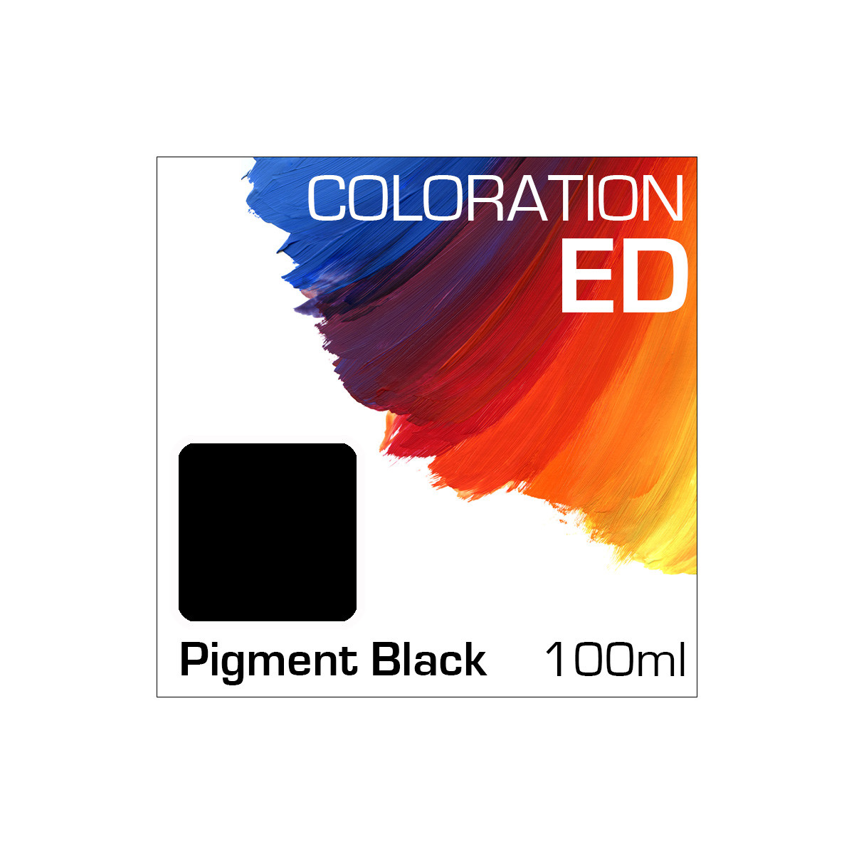 Coloration ED Flasche 100ml Pigment-Black