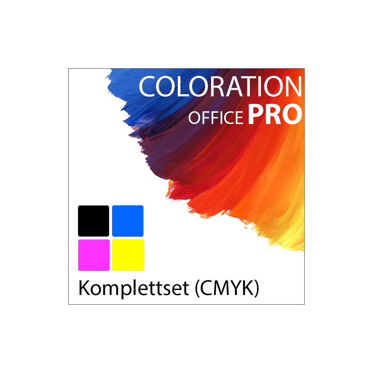 Coloration Office Pro 4-Bottle-Set