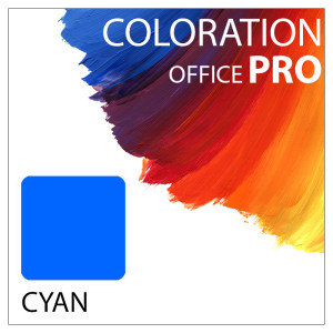 Coloration Office Pro Flasche Cyan 100ml