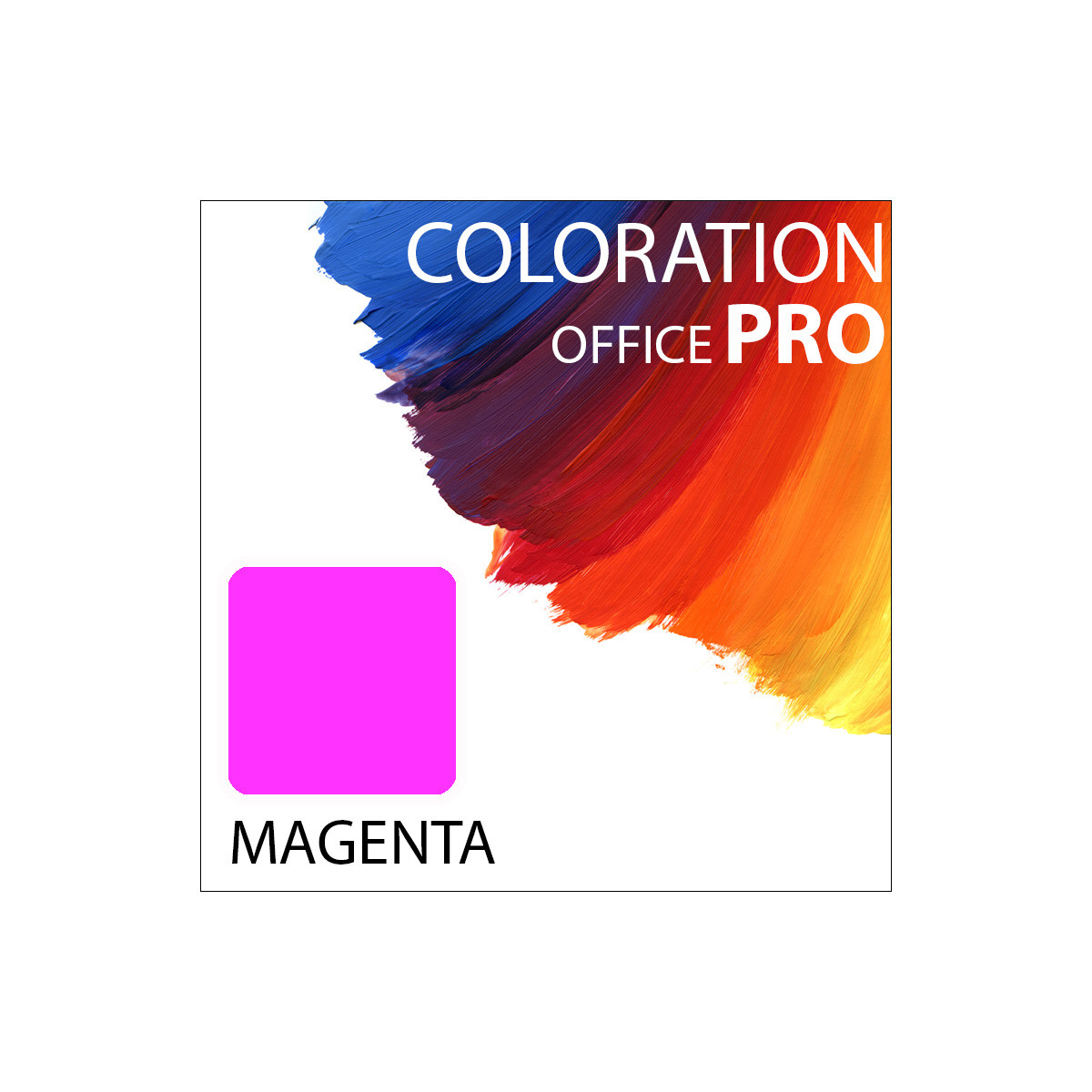 Coloration Office Pro Flasche Magenta