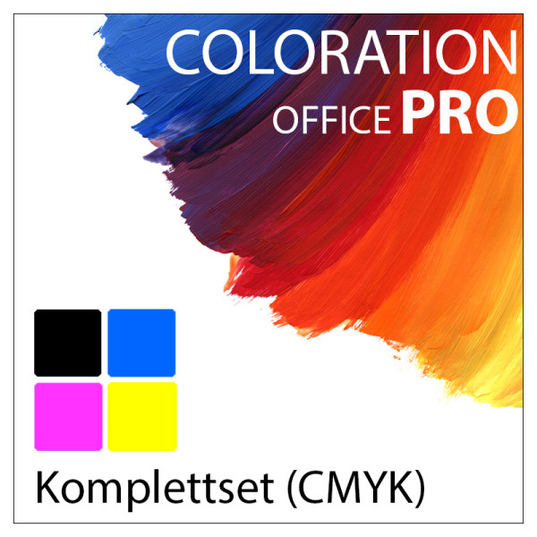 Coloration Office Pro 4-Bottle-Set 100ml