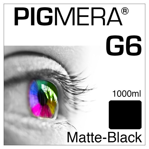 farbenwerk Pigmera G6 Bottle Matte-Black 1000ml