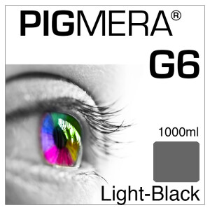 farbenwerk Pigmera G6 Flasche Light-Black 1000ml