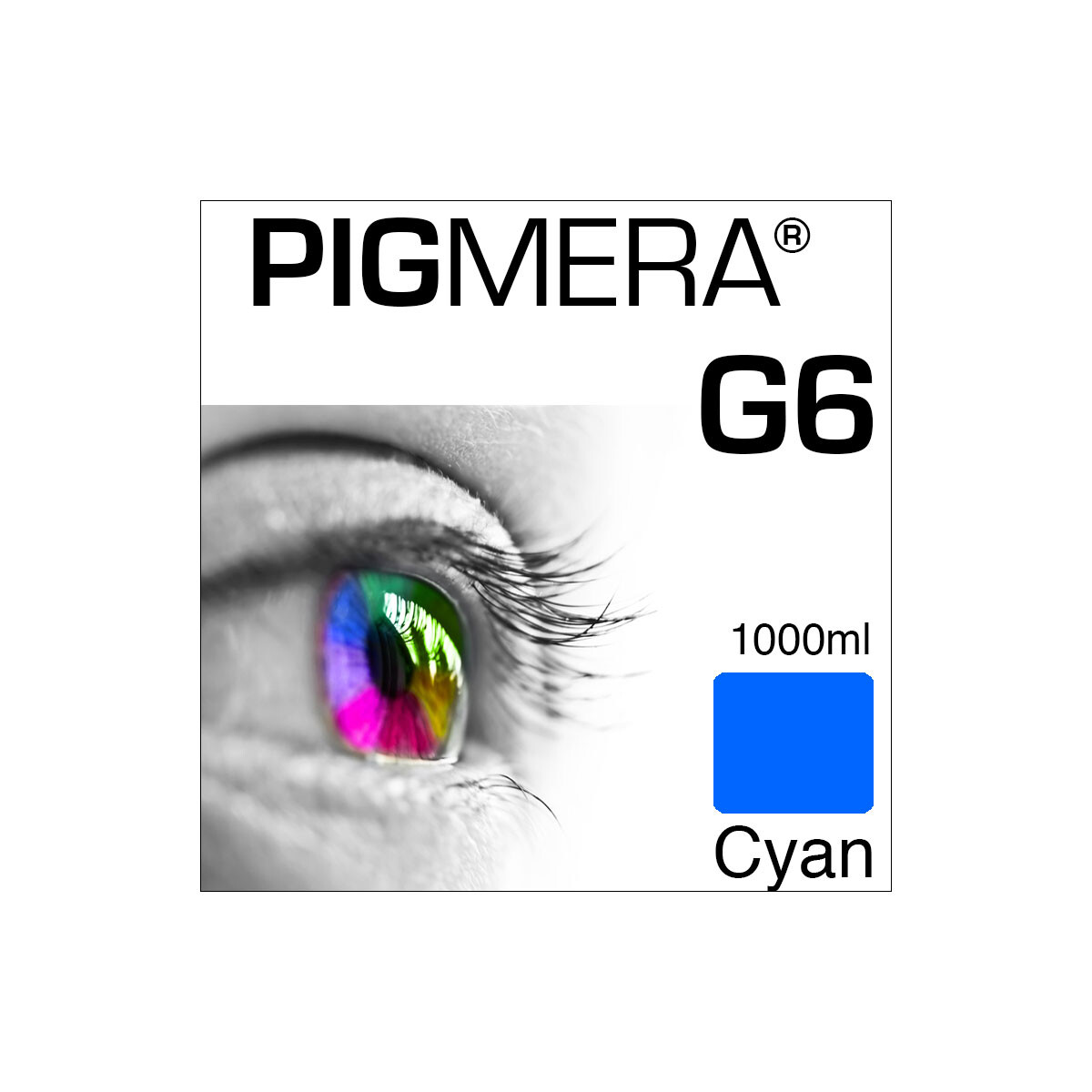 farbenwerk Pigmera G6 Bottle Cyan 1000ml