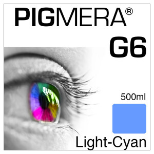 farbenwerk Pigmera G6 Bottle Light-Cyan 500ml