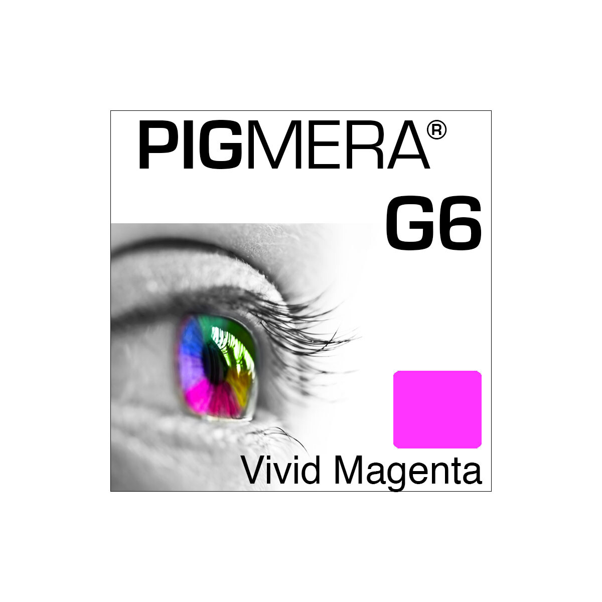 farbenwerk Pigmera G6 Flasche Magenta