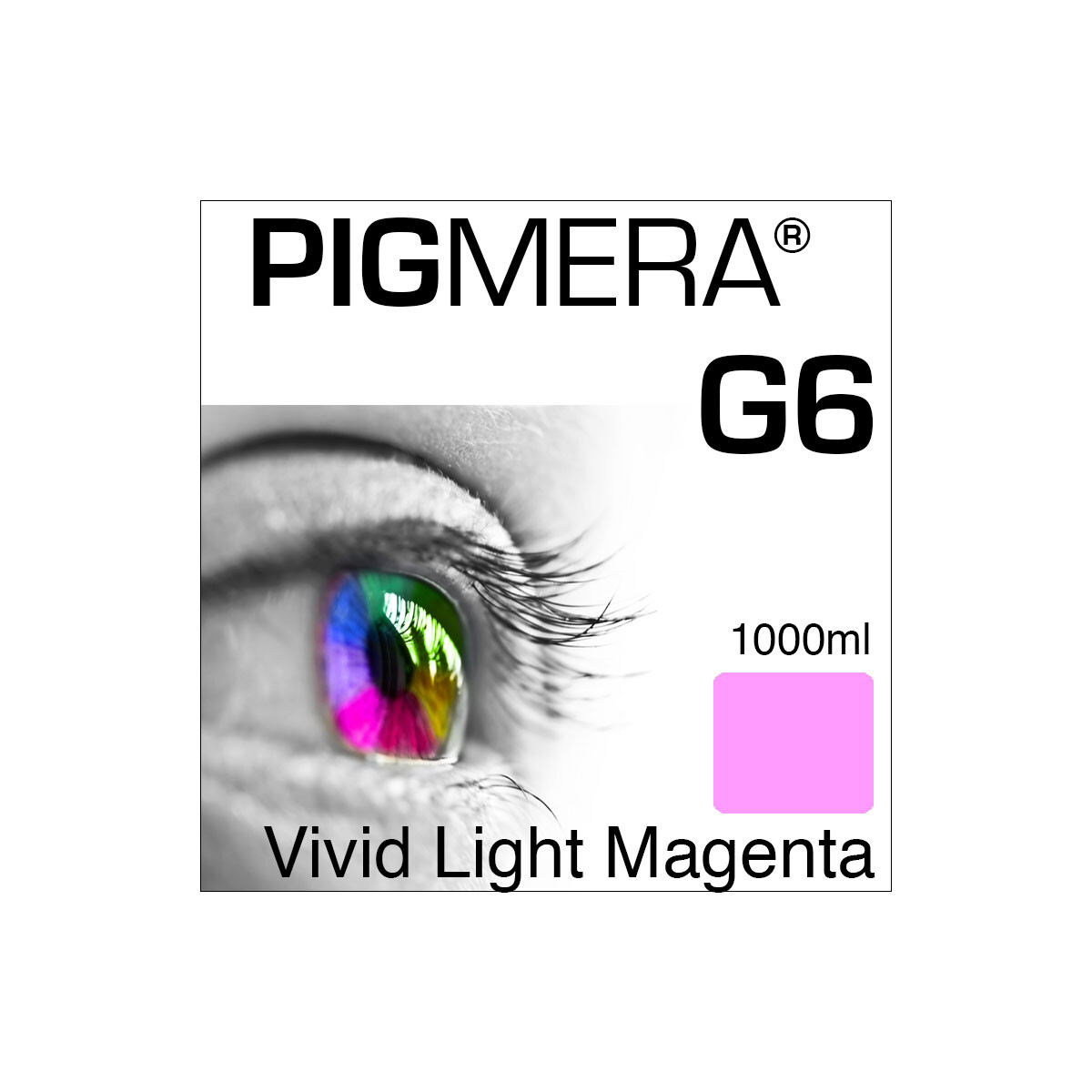 farbenwerk Pigmera G6 Bottle Light-Magenta 1000ml