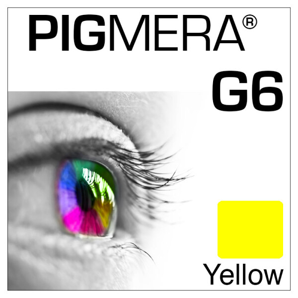 farbenwerk Pigmera G6 Flasche Yellow
