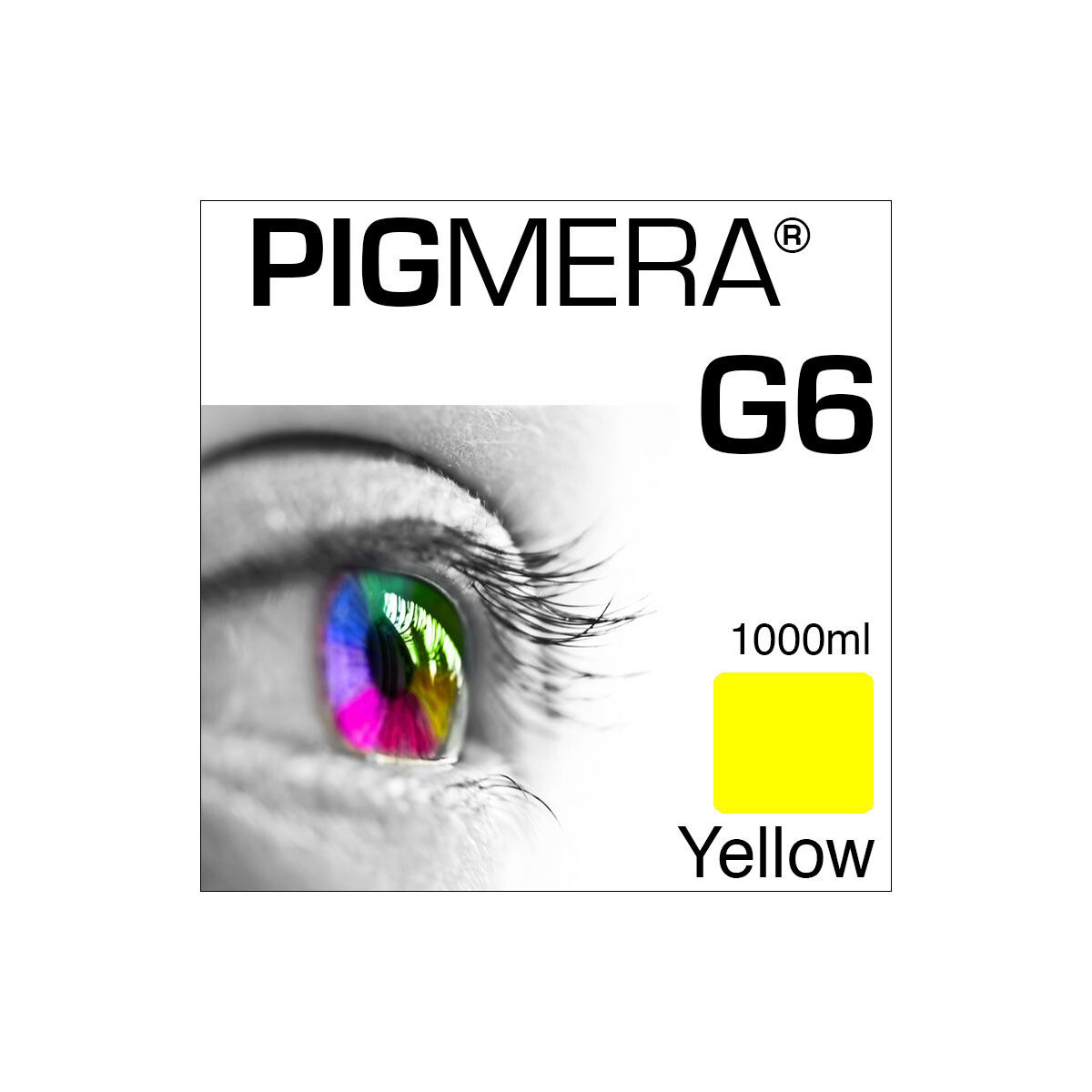 farbenwerk Pigmera G6 Bottle Yellow 1000ml