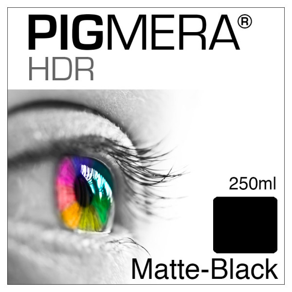 farbenwerk Pigmera HDR Bottle Matte-Black 250ml