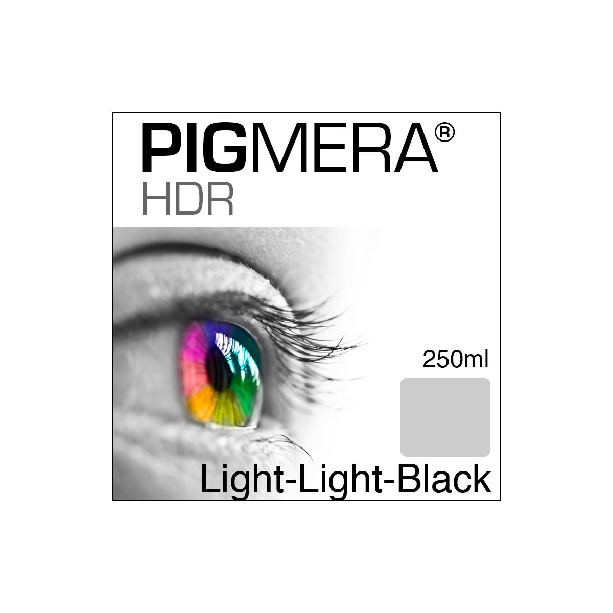 farbenwerk Pigmera HDR Bottle Light-Light-Black 250ml