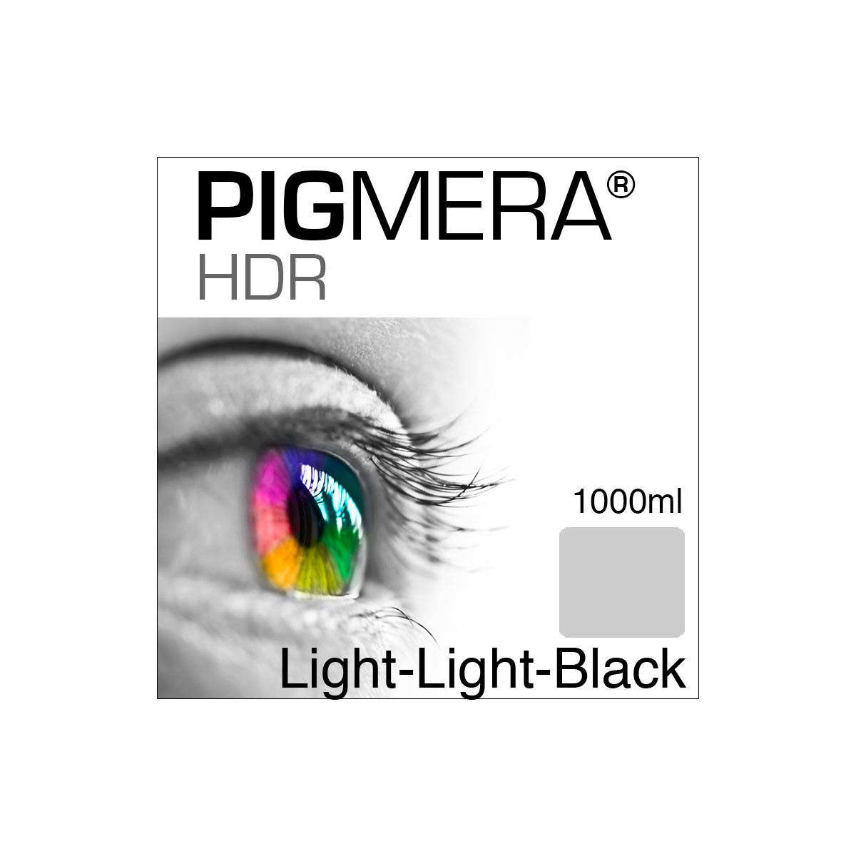 farbenwerk Pigmera HDR Bottle Light-Light-Black 1000ml