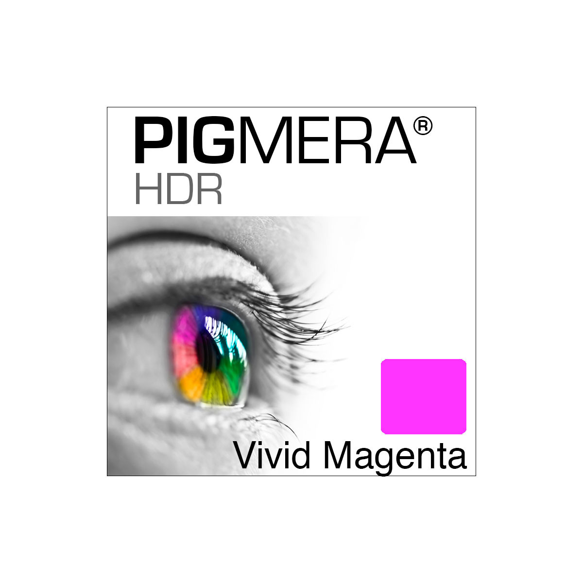 farbenwerk Pigmera HDR Flasche Vivid Magenta