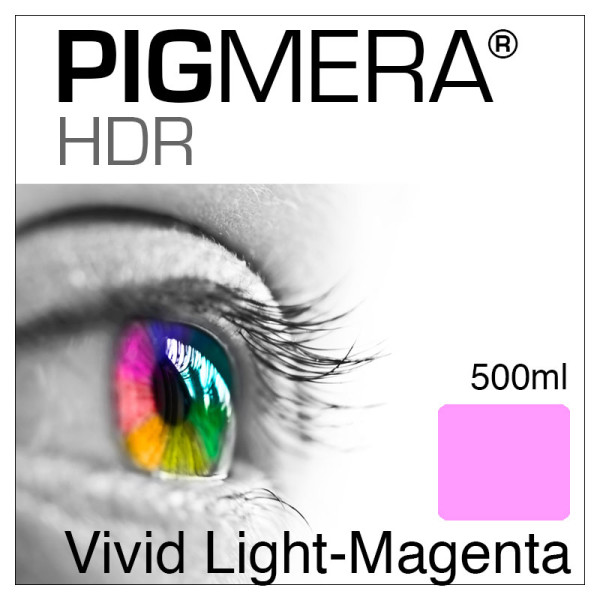 farbenwerk Pigmera HDR Flasche Vivid Light-Magenta 500ml