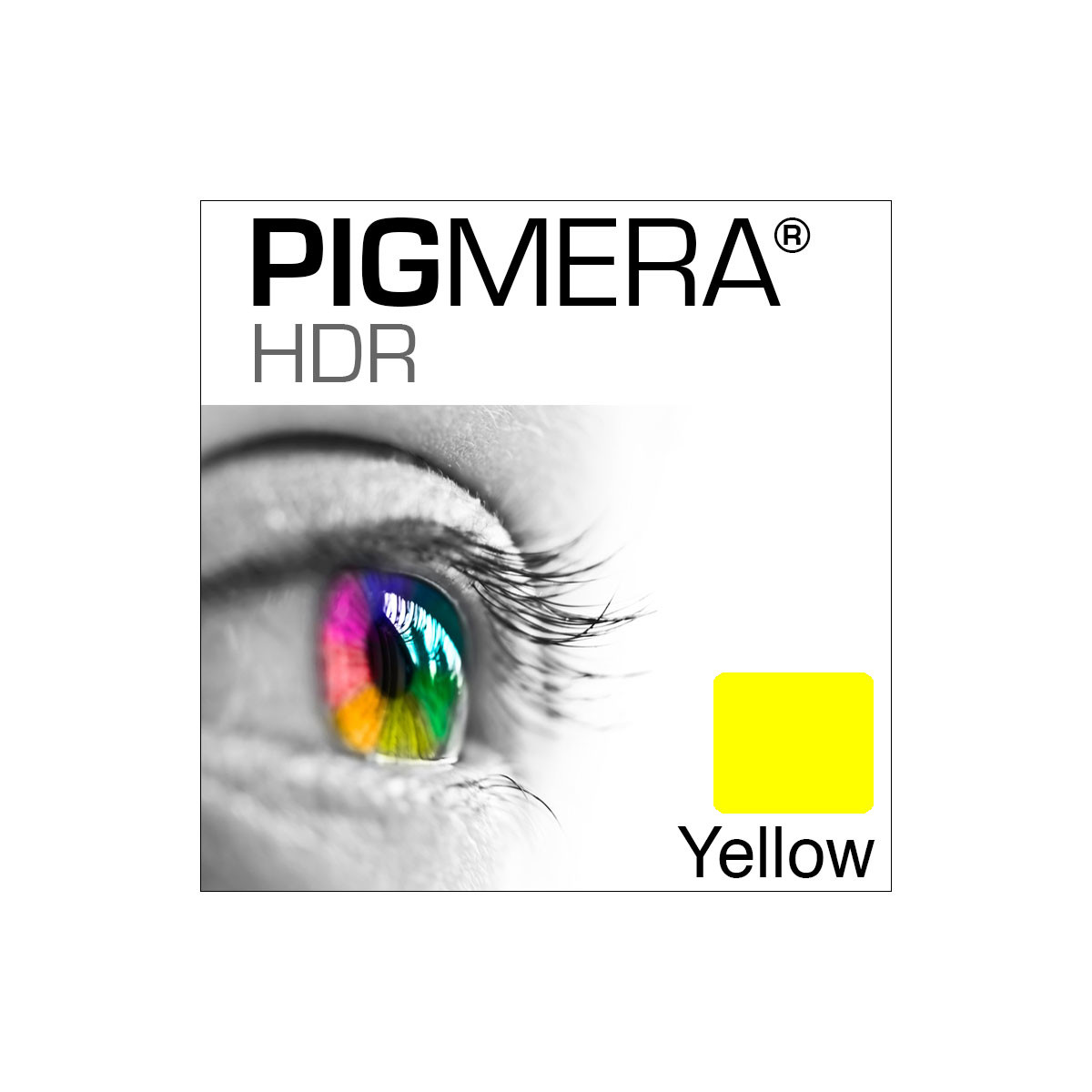 farbenwerk Pigmera HDR Flasche Yellow