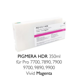 Kompatible Tintenpatrone Pigmera HDR 350ml T5963 Vivid...