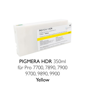 Kompatible Tintenpatrone Pigmera HDR 350ml T5964 Yellow